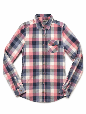 Chemisier fille, à carreaux, 12 ans. Bilook.