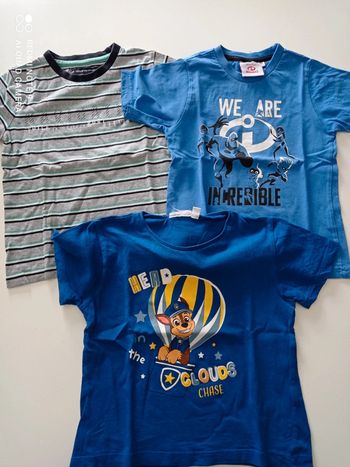 Lot tee shirts