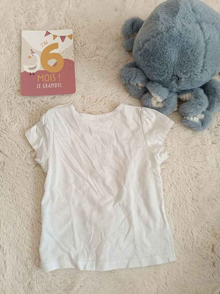 Tee shirt 6 mois kiabi - photo numéro 3