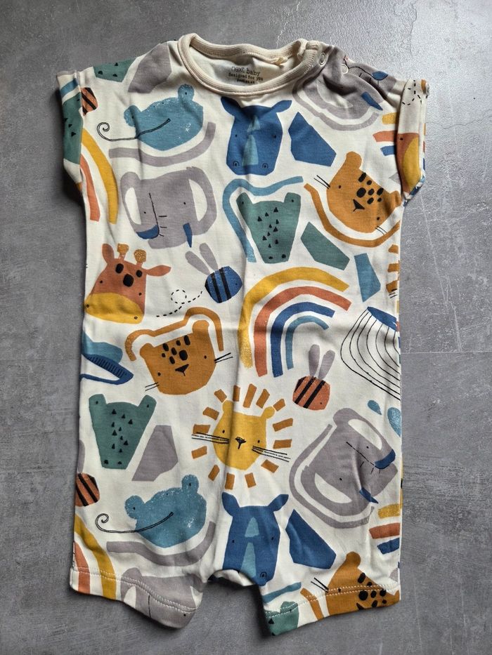 Lot de 2 grenouillères next 6mois - photo numéro 3