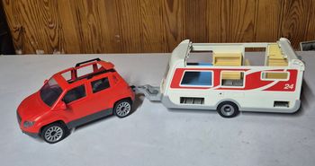 Playmobil 5434 +5436 voiture et caravane summer fun