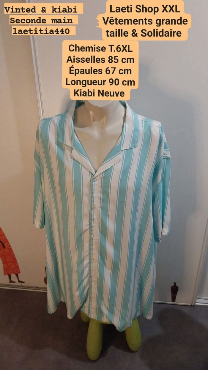 Chemise T.6XL Kiabi
