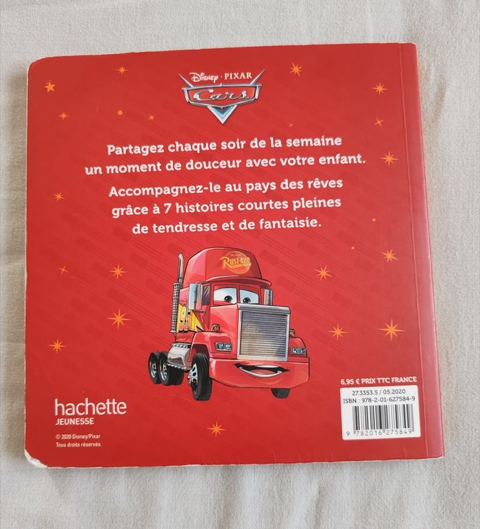 Livre Cars 7 histoires - photo numéro 2
