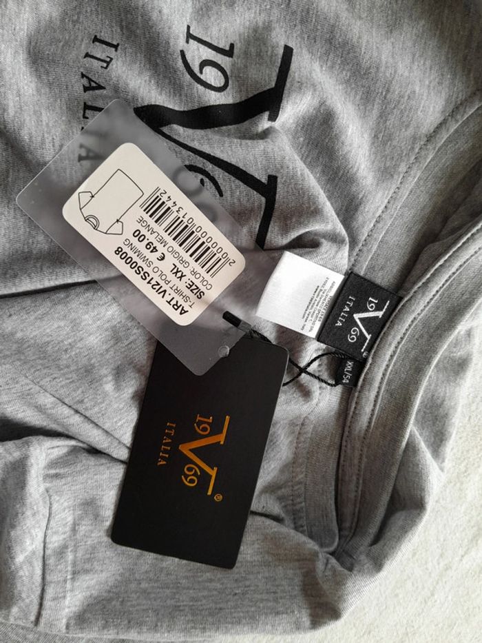 Tee shirt 19V69 Italia neuf avec étiquette - photo numéro 3