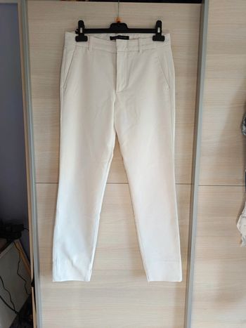 Pantalon blanc 34