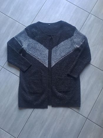 Gilet Bicolore à brillance Taille 4 