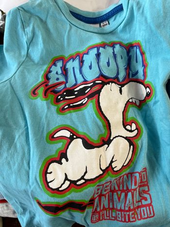 TEE shirt manches courtes snoopy