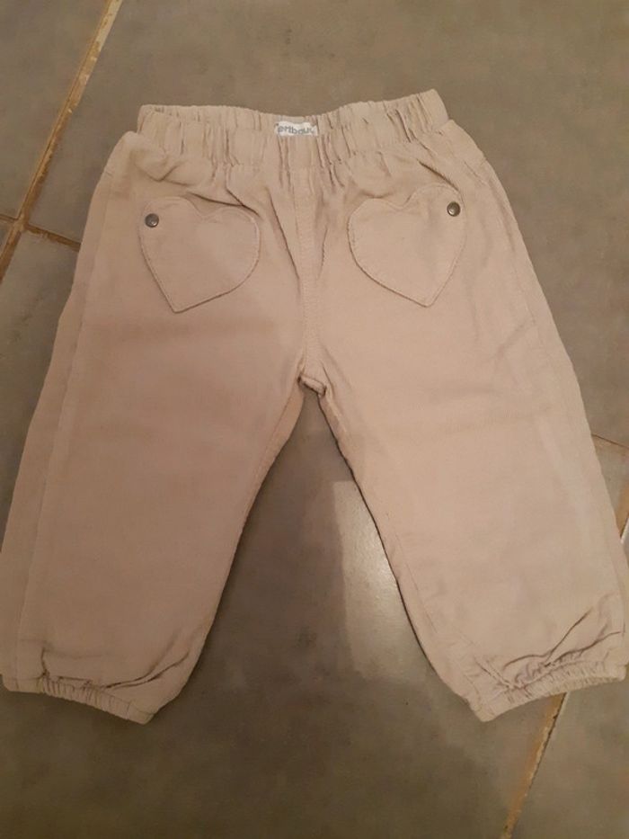 Pantalon beige 12 mois