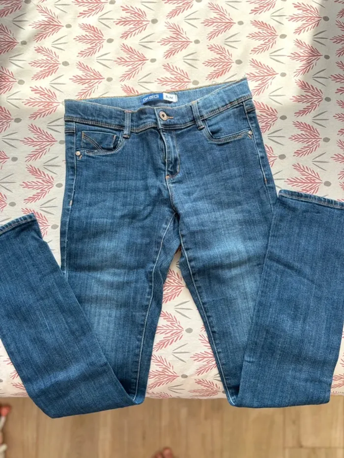 Jean slim bleu