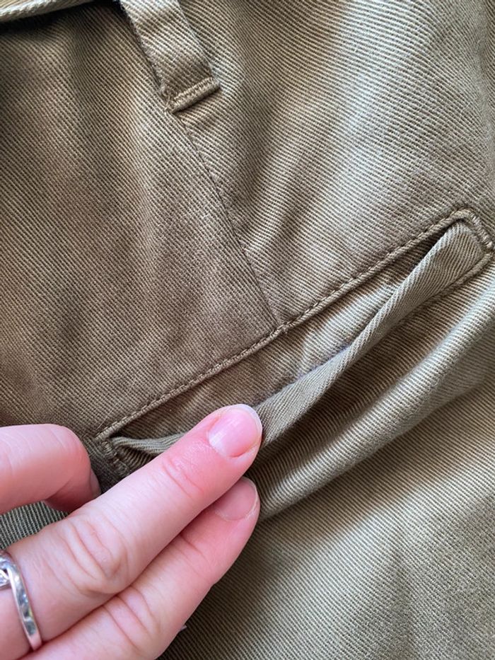 Pantalon fluide taille haute été Bershka taille 32 mais aussi 34 - photo numéro 8