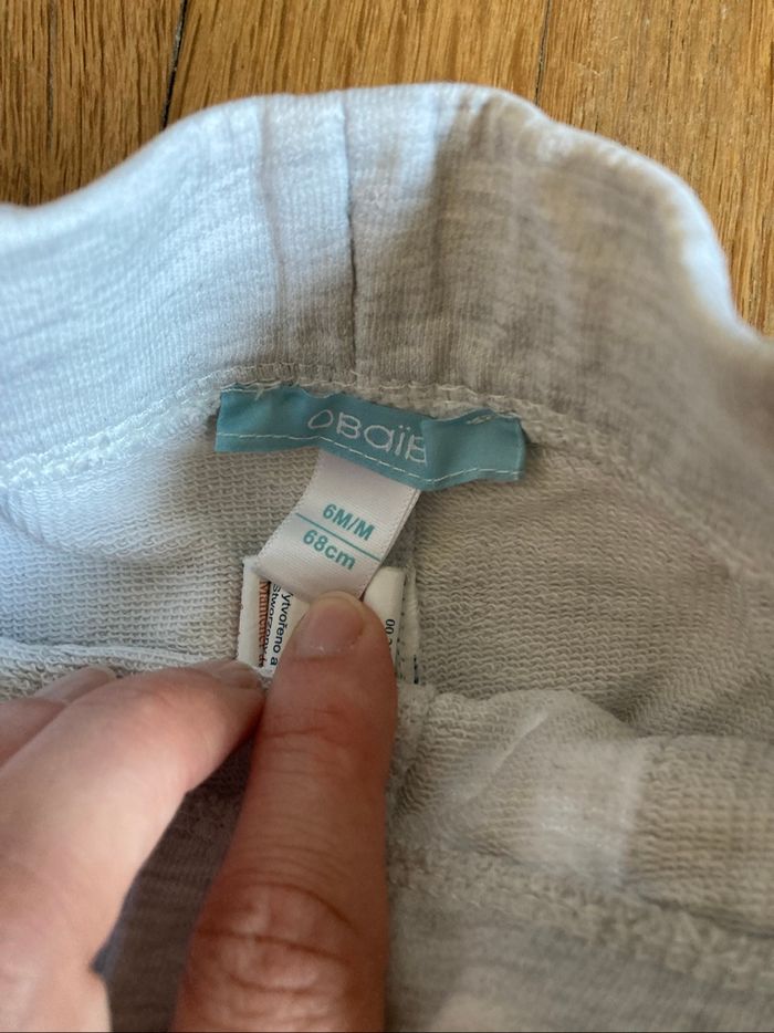 Pantalon gris 6 mois - photo numéro 7