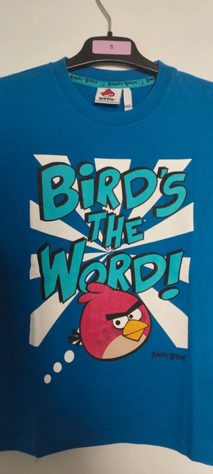 Tee-shirt manches longues angry birds - photo numéro 2