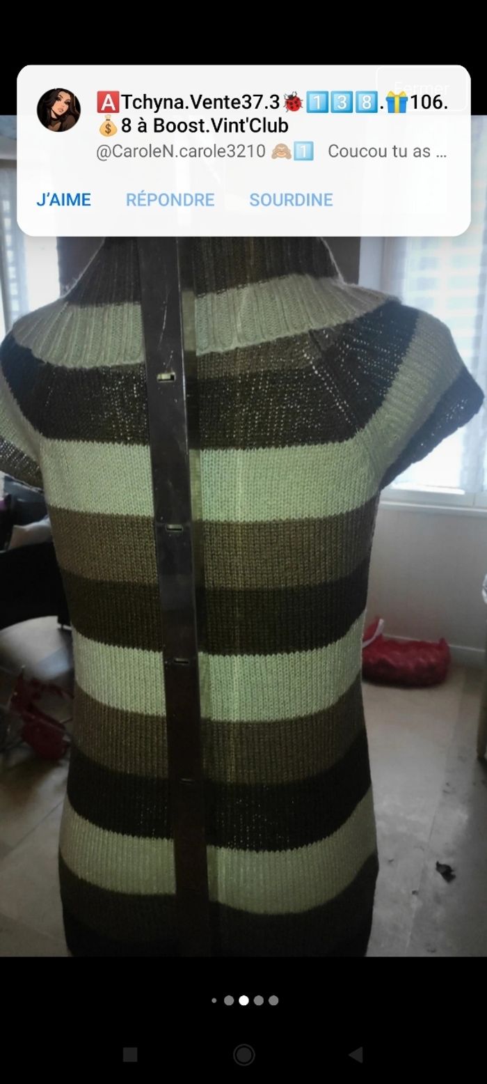 Très belle robe pull f76 - photo numéro 8
