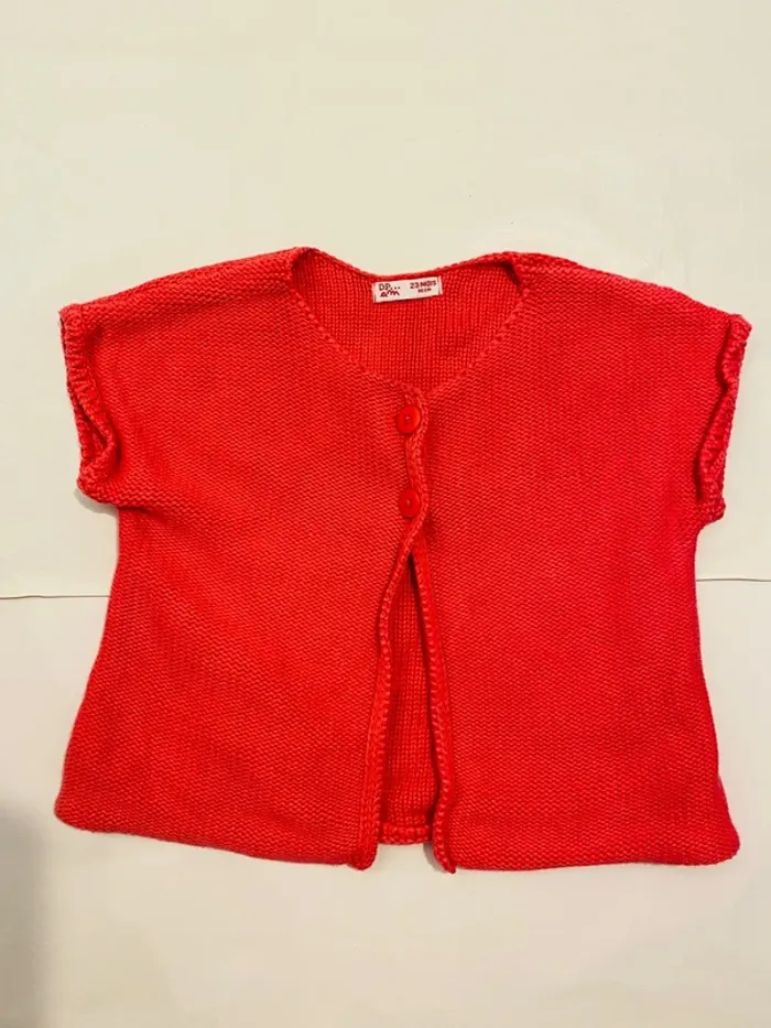 Gilet fille 24 mois DPAM