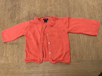 Gilet corail 3 mois