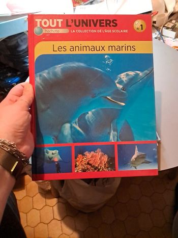 Livre tout l'univers les animaux marins