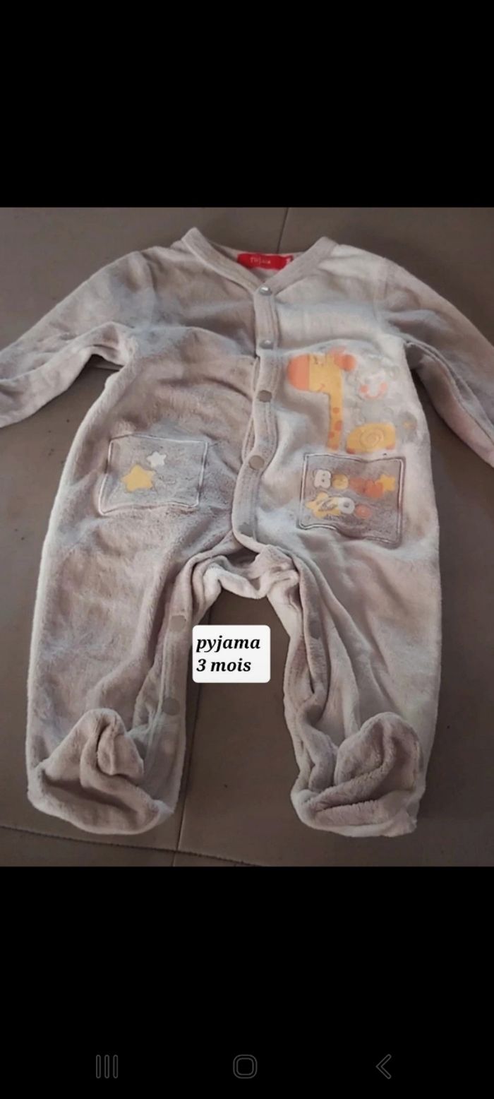 Pyjama 3 mois tissaia