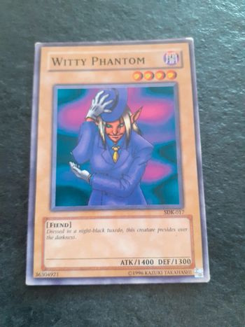 Carte Yu-Gi-Oh ! Witty Phantom SDK-017