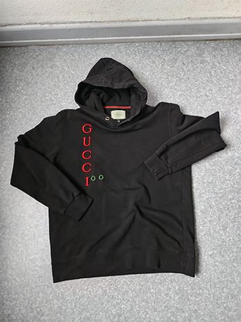 Sweat à capuche noir Gucci taille XL