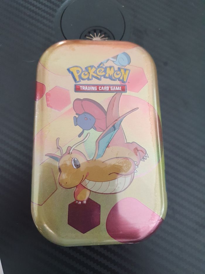 Mini tin pokemon 2 boosters 151 fr dracolosse
