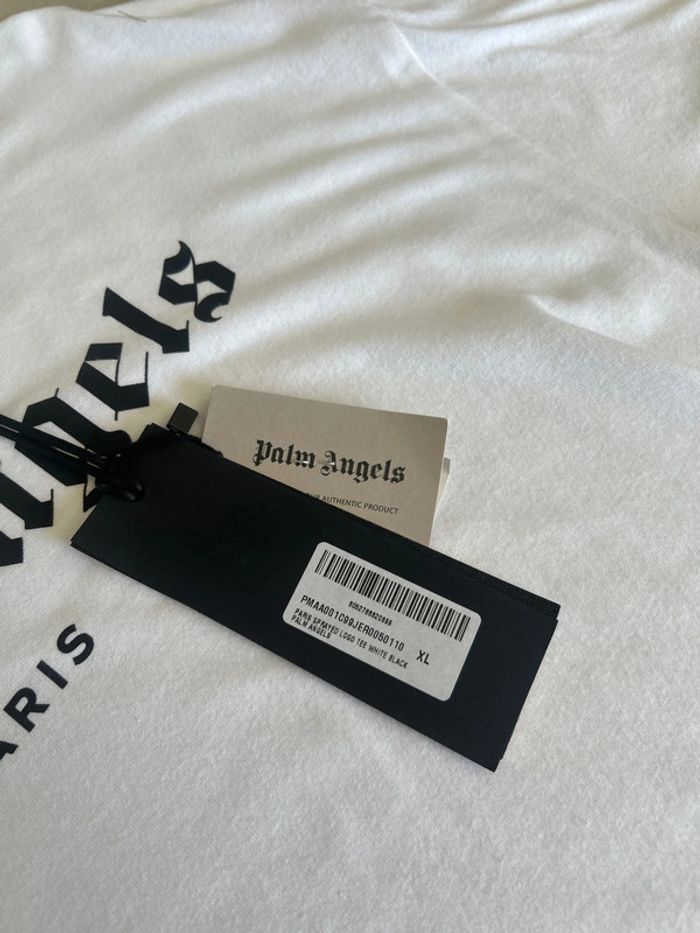 T Shirt Palm Angels Spray Tag - photo numéro 3