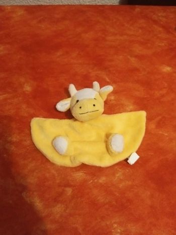 Doudou vache jaune Artimport