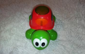 Tortue musicale et lumineuse