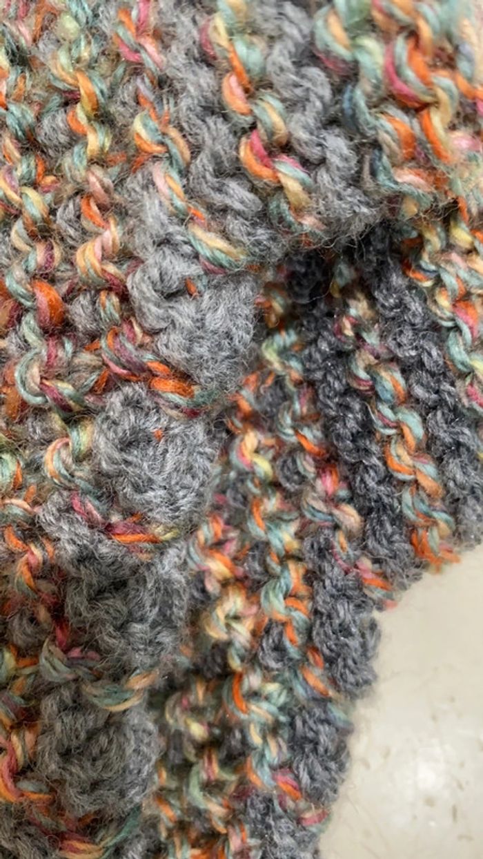 Chaussons, laine, tricoté, 35 - photo numéro 16