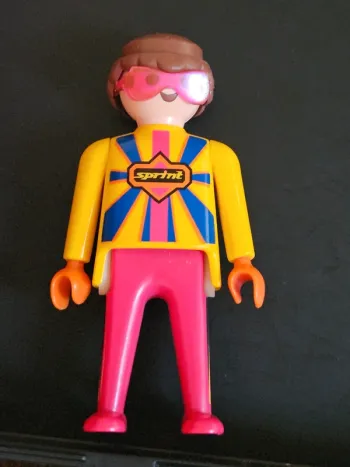 Playmobil 3710 coureur cycliste Année 1974 Geobra