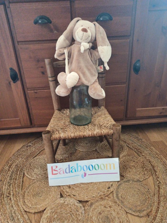 Doudou nicotoy chien Bastien marionnette tbe