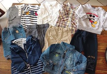 lot de vêtements garçon taille 6 mois