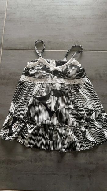 Débardeur en voilage