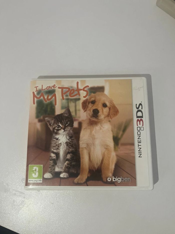 jeu 3ds - I love my pets