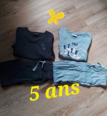 Pyjamas garçon 5 ans