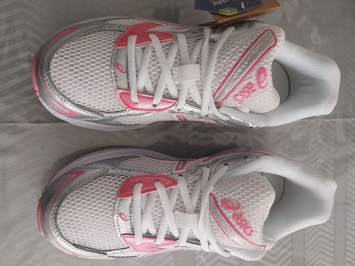 Asics gel 1130 blanc et rose - photo numéro 3