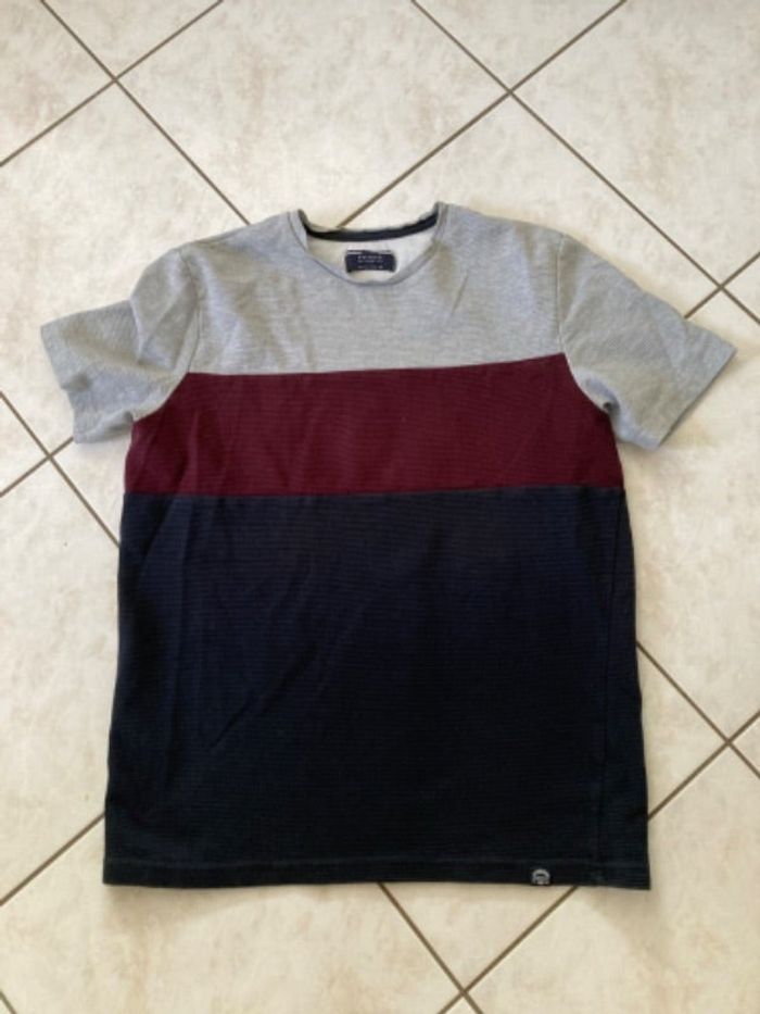 TEE shirt raye devant et dos