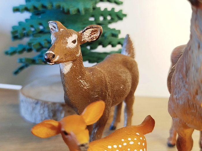 Schleich Papo Mojo famille cervidés figurine animal de la forêt - photo numéro 3