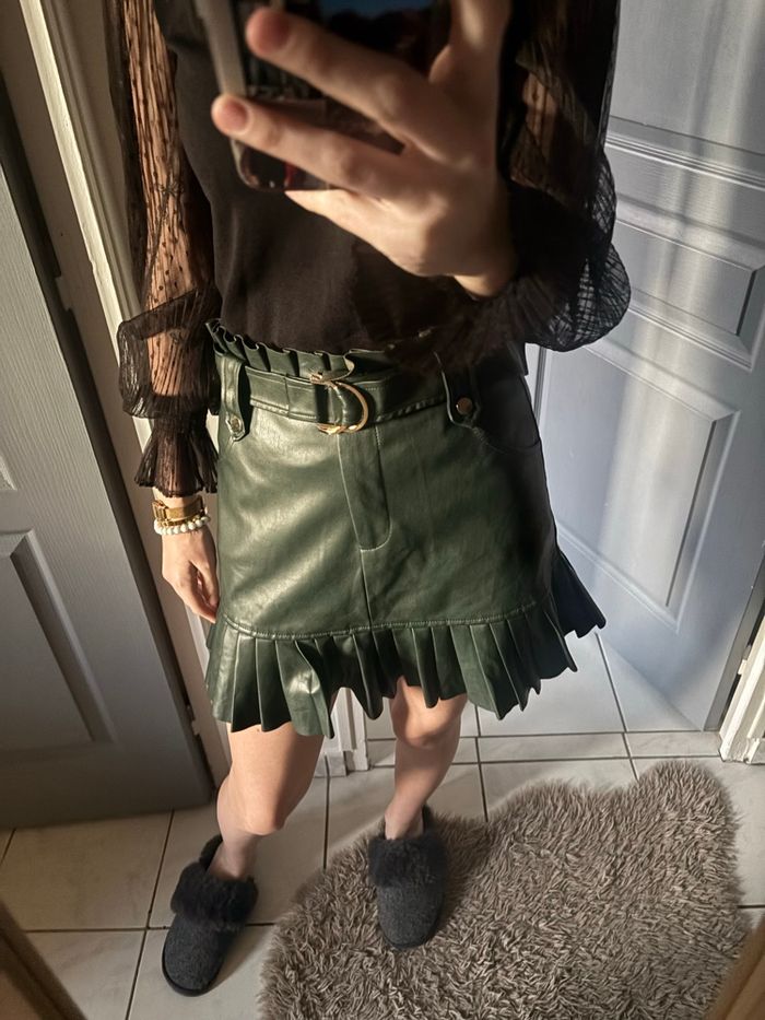 jupe en cuir - photo numéro 2