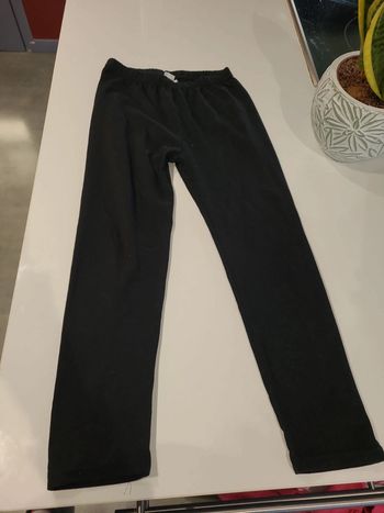 Leggings noir fille, taille 8 ans