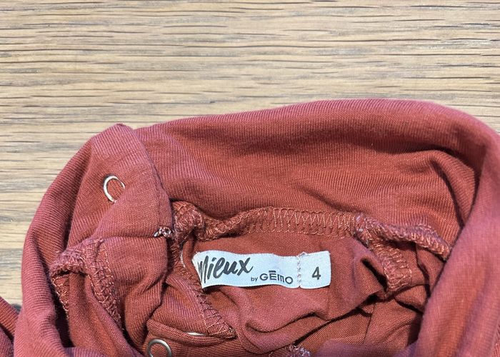 Lot t shirt col roulé 4 ans gémo - photo numéro 5