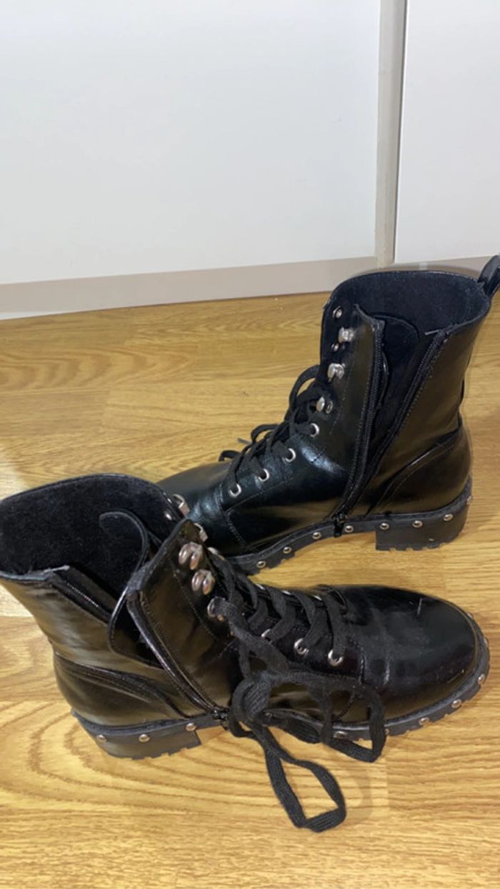 Bottes en cuir femme - photo numéro 2