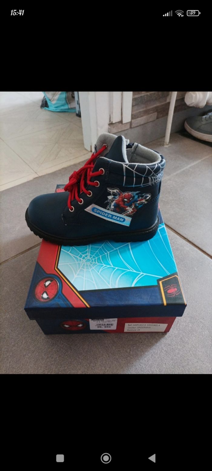 Bottines Spiderman - photo numéro 2