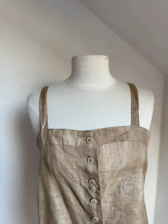 Superbe Haut Caraco bustier vintage Louis Feraud 🌸 42 XL - photo numéro 2