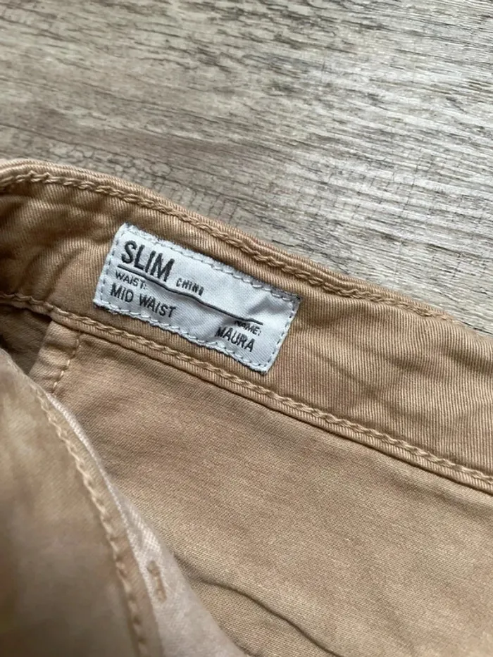 Chinos Pepe jeans london Beige - Taille 40 ( W28) - photo numéro 3