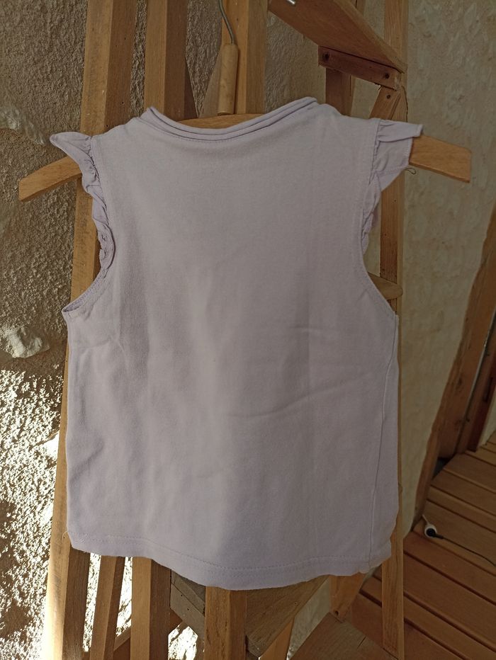 Haut sans manche mauve Lisa Rose 3 ans - photo numéro 4