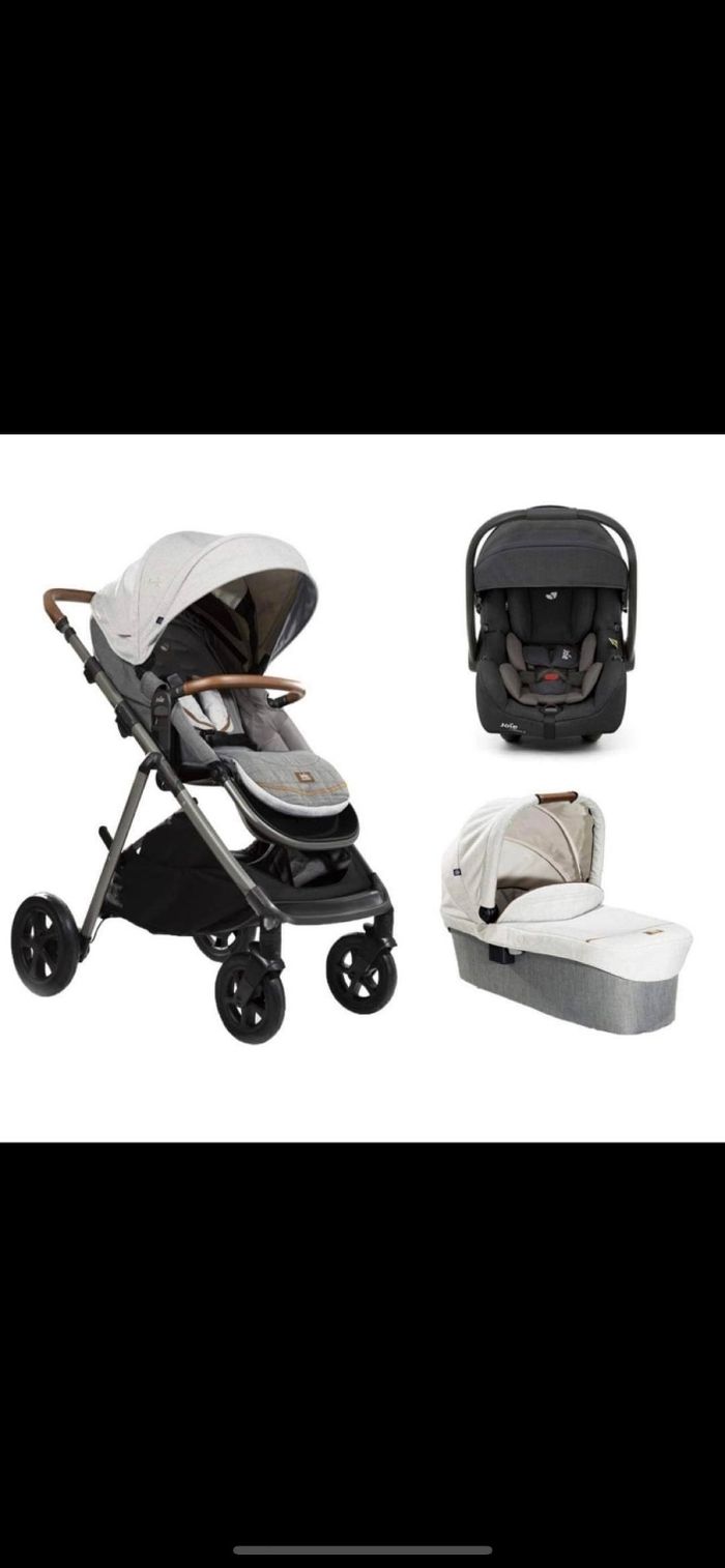 Poussette trio Joie aeria + ramble oyster + IGemm 2 Shale - photo numéro 4