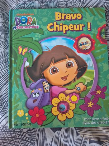 Grand livre Dira l'exploratrice - bravo chipeur