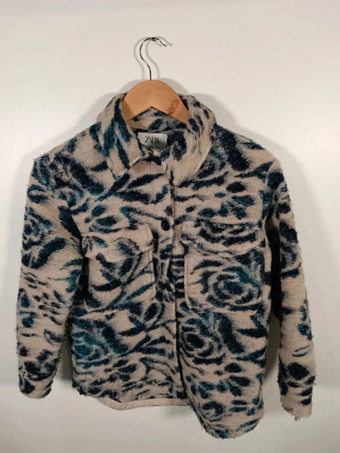 C7 veste léopard Zara 11-12 ans