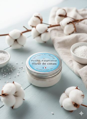 Poudre d'aspirateur fleur de coton 
