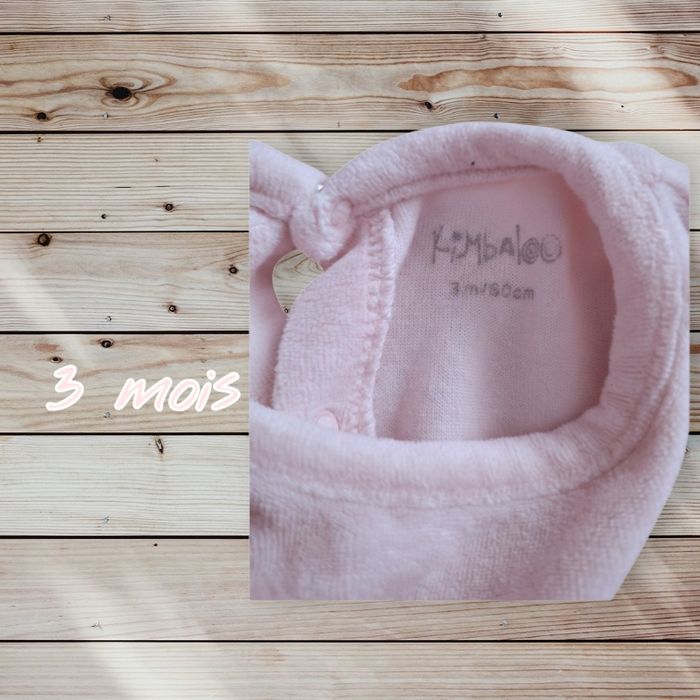 🌙👶 Pyjama velour bébé Kimbaloo 👶🌙 - photo numéro 3